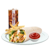 Grilled Chicken Wrap Combo