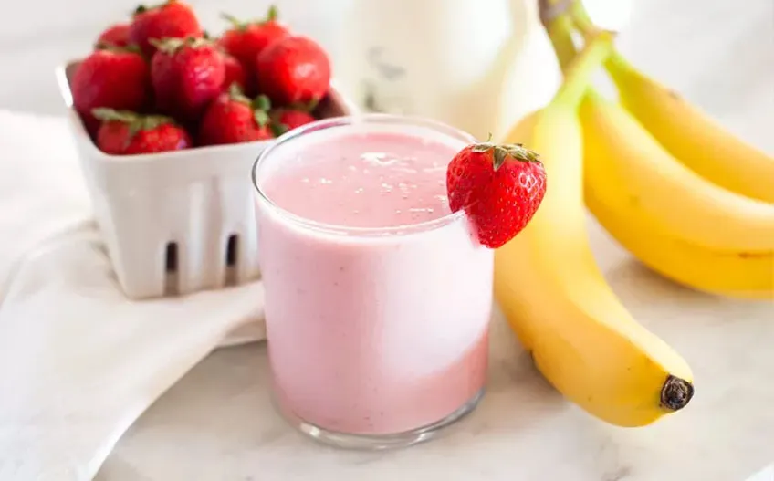 Strawberry Lemonade 6 Strawberry Banana Smoothie
