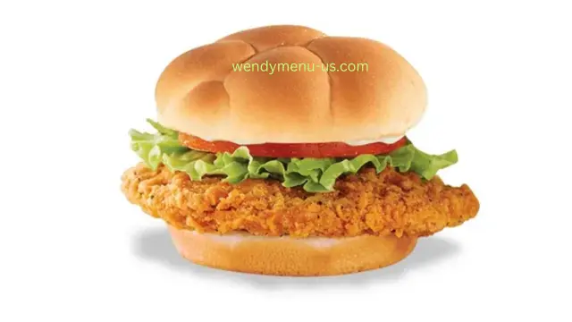 Wendy's Drinks Menu 8 Wendy’s Fish Sandwich